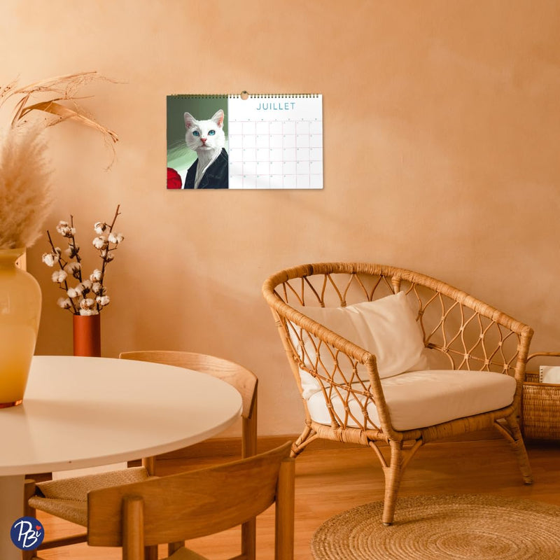 PBI - CALENDRIER 15 MOIS - 2026 - CHATS Games & Toys