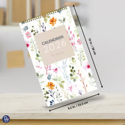PBI - CALENDRIER 15 MOIS - 2026 - FLEURS CLASSIQUES Games & Toys