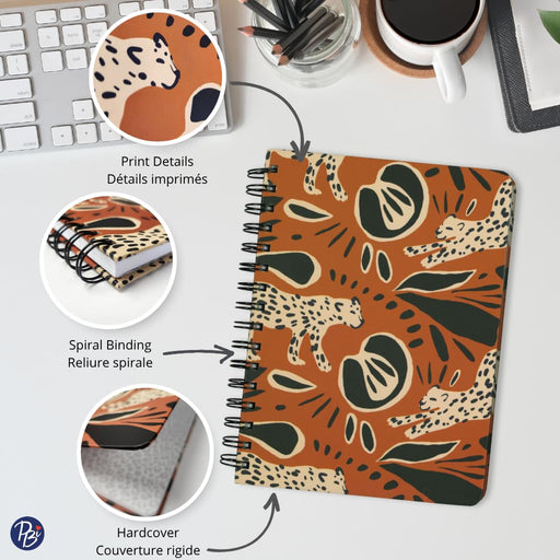 PBI - M. NOTEBOOK - LEOPARD Games & Toys