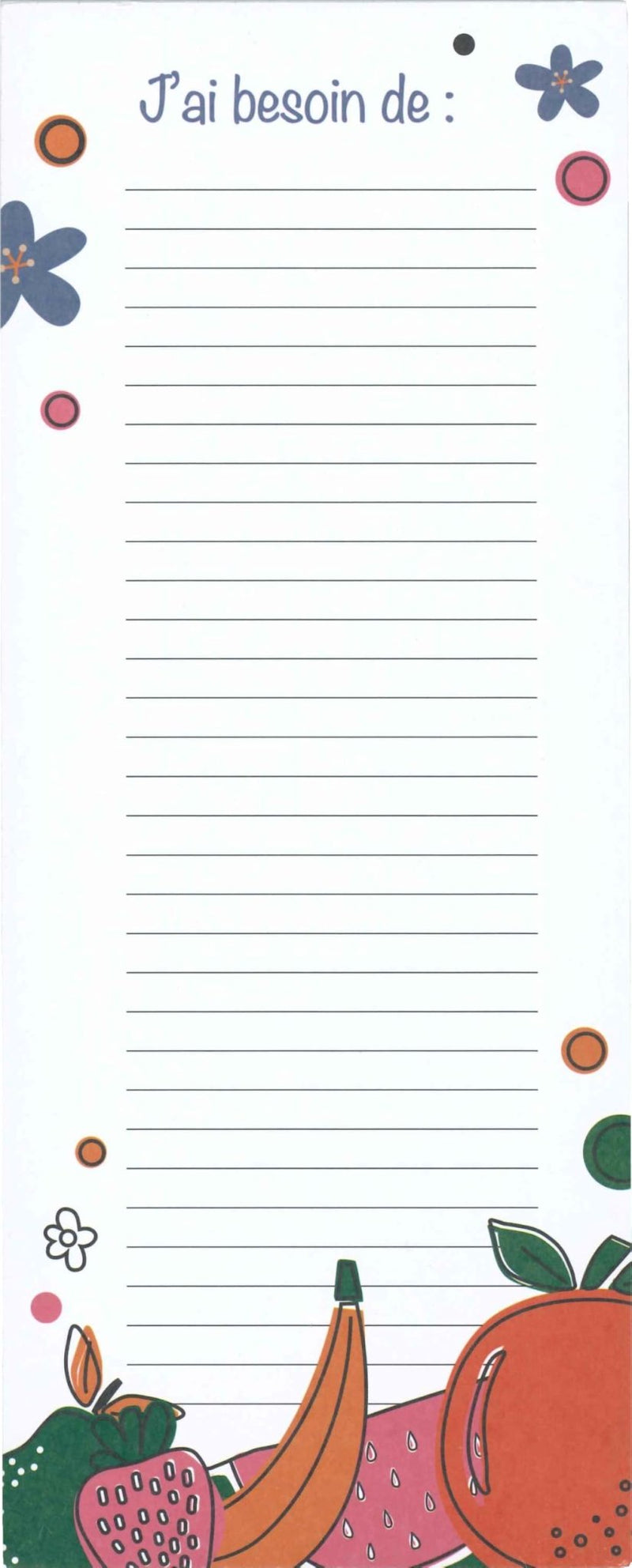 PBI - NOTEPAD - ÉPICERIE Games & Toys