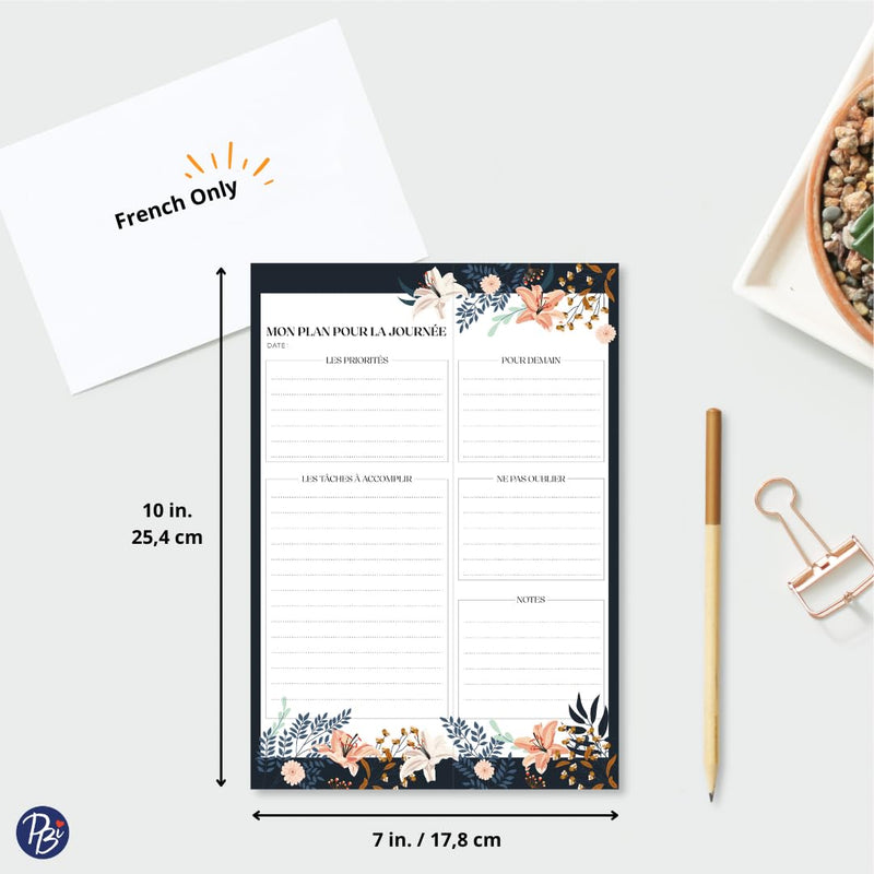 PBI - PLANNING NOTEPAD - FLOWERS Games & Toys
