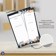 PBI - PLANNING NOTEPAD - FLOWERS Games & Toys