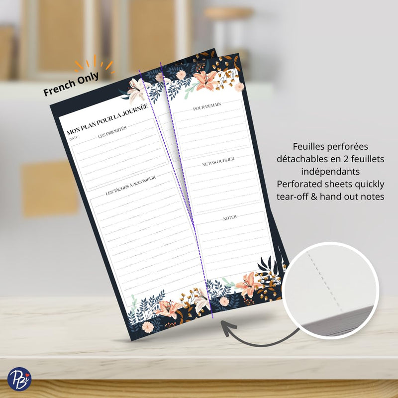 PBI - PLANNING NOTEPAD - FLOWERS Games & Toys