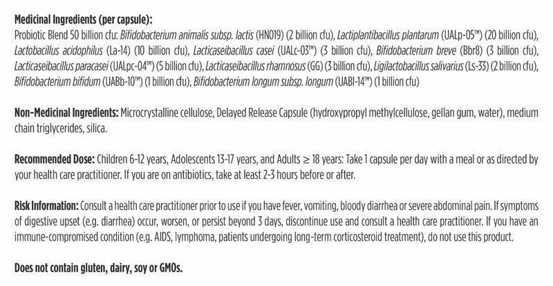 Designs for Health - Probiomed 50