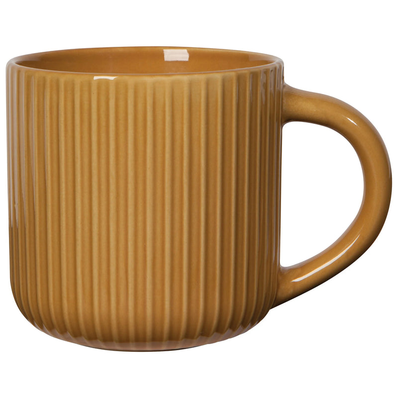 Heirloom - Mug 22oz Fluted Saffron