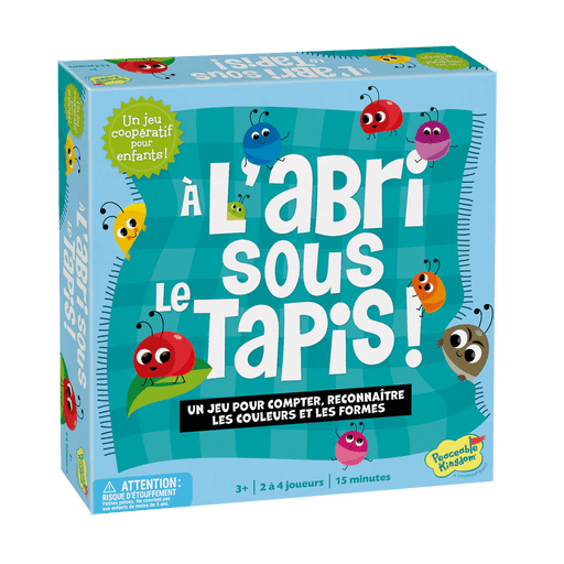 PEACEABLE KINGDOM - À L'ABRI SOUS LE TAPIS ! Games & Toys
