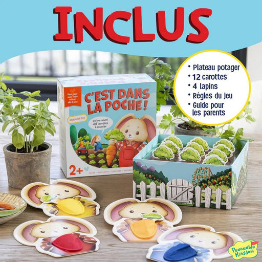 PEACEABLE KINGDOM - C'EST DANS LA POCHE Toys & Games