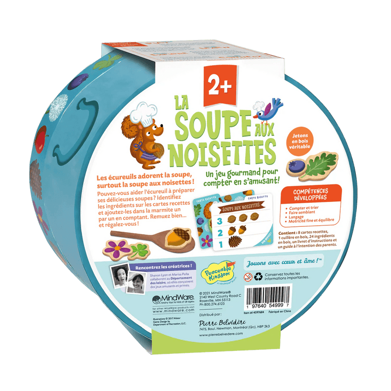 PEACEABLE KINGDOM - LA SOUPE AUX NOISETTES Games & Toys