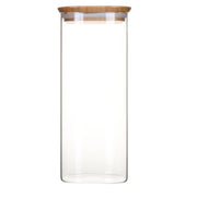 Pebbly - Square Pantry Jar Home & Kitchen 30cm