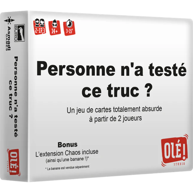 STUDIO OLE - PERSONNE N'A TESTE CE TRUC