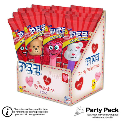 PEZ - Valentines (Pdq) Assortment Food & Candy