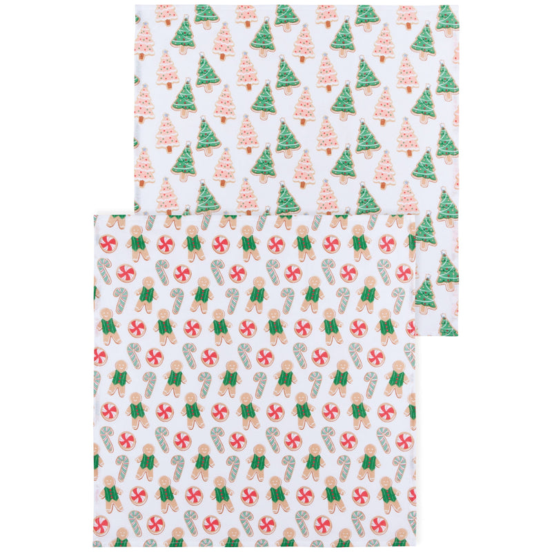 Jubilee - Cookie Exchange Christmas Floursack Dishtowels Set