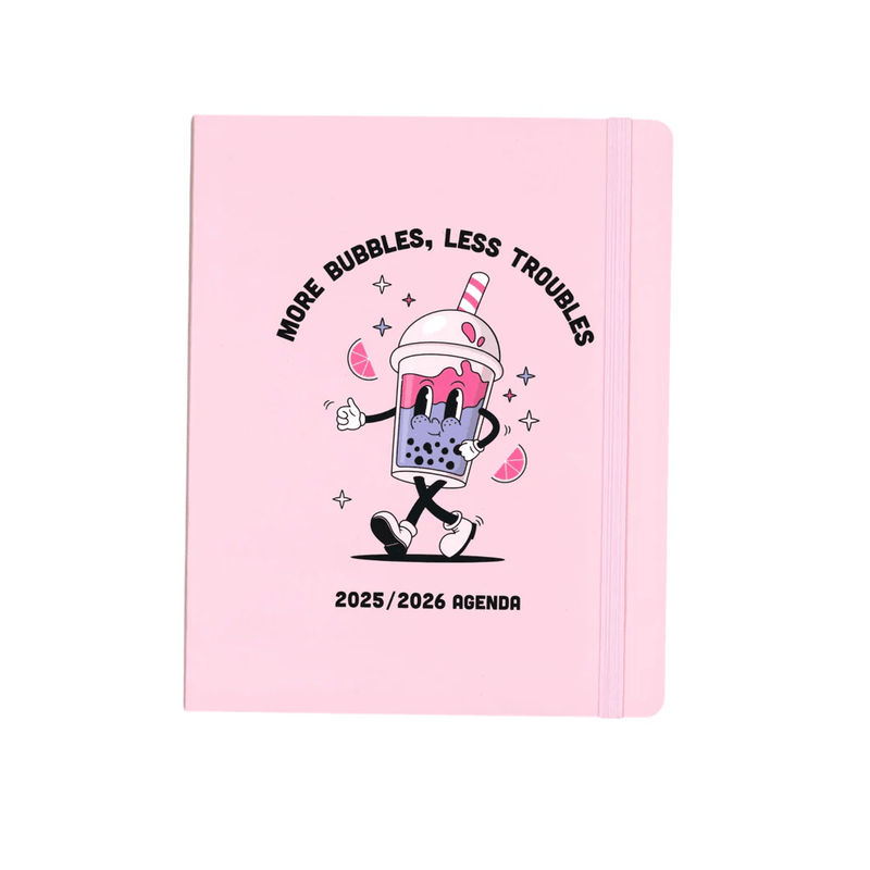 Pierre Belvedere - ACADEMIC AGENDA 2025 - 2026 - LARGE SC - BOBA TO GO Office Supplies