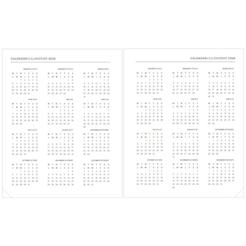 Pierre Belvedere - ACADEMIC AGENDA 2025 - 2026 - LARGE SC - BOBA TO GO Office Supplies
