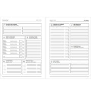 Pierre Belvedere - ACADEMIC AGENDA 2025 - 2026 - MEDIUM - ADULTING Office Supplies