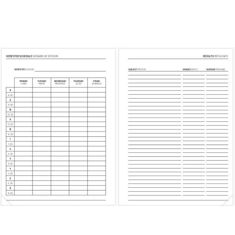 Pierre Belvedere - ACADEMIC AGENDA 2025 - 2026 - MEDIUM - SUNNY WAVES Office Supplies