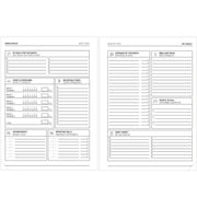 Pierre Belvedere - ACADEMIC AGENDA 2025 - 2026 - MEDIUM - SUNNY WAVES Office Supplies