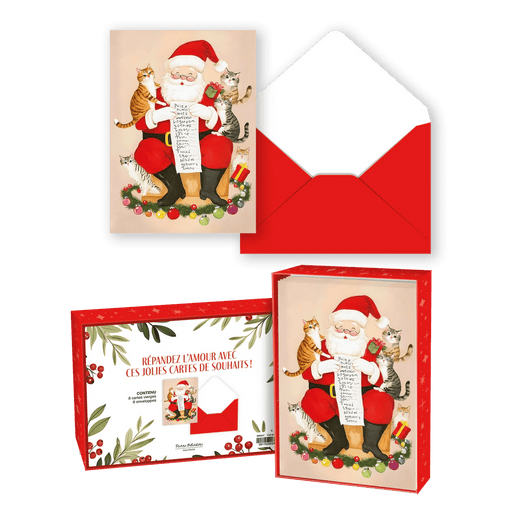 Pierre Belvedere - CARTE NOEL ENS./ 8 - LISTE DU PERE NOEL Toys & Games