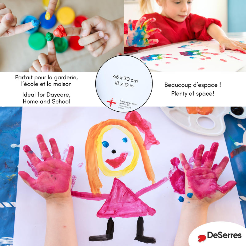 Pierre Belvedere - FINGER PAINT PAPER PAD Arts & Crafts
