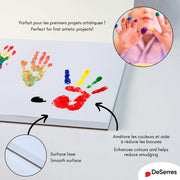Pierre Belvedere - FINGER PAINT PAPER PAD Arts & Crafts