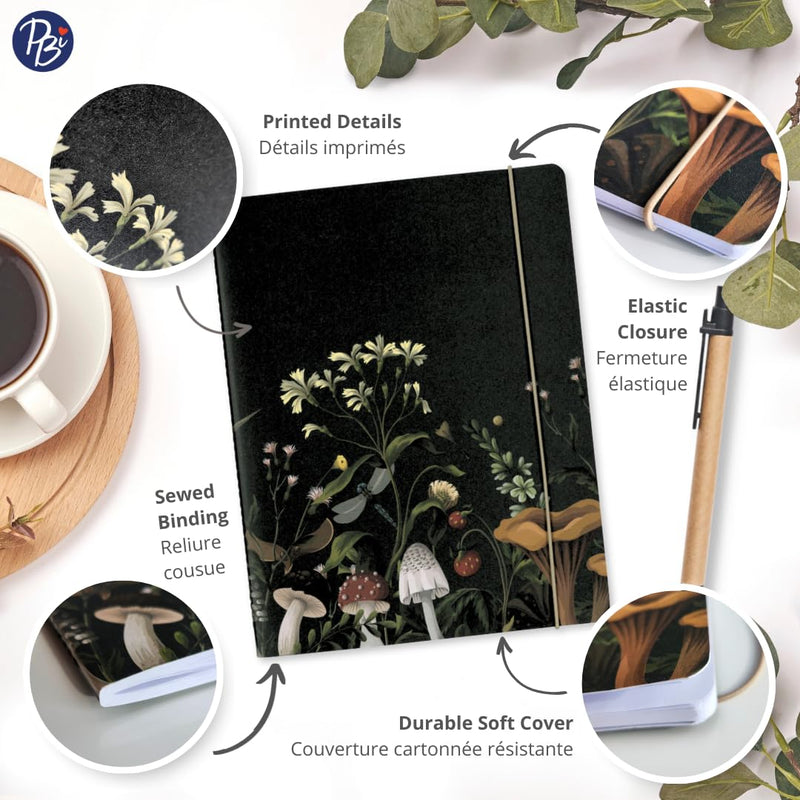 Pierre Belvedere - FREEFORM PLANNER - BLOOMING MUSHROOMS Office Supplies
