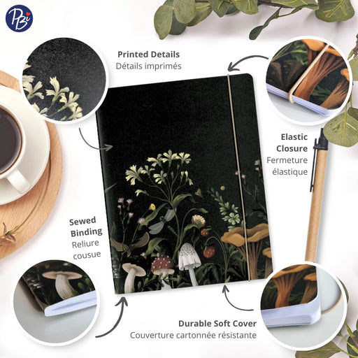 Pierre Belvedere - FREEFORM PLANNER - BLOOMING MUSHROOMS Office Supplies