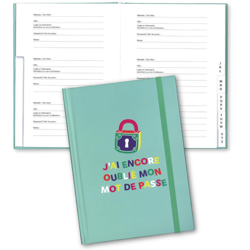 Pierre Belvedere - Password Notebook - Multicolore Office Supplies