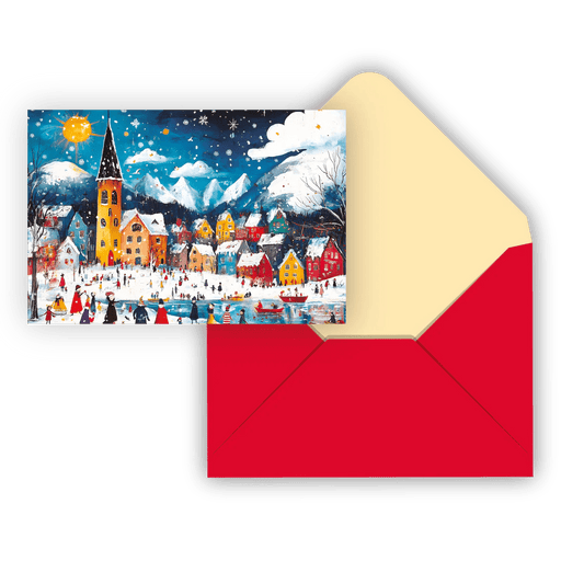 Pierre Belvedere - Signature Holiday Cards – IDV – Enchanted Village Toys & Games