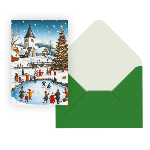 Pierre Belvedere - Signature Holiday Cards – IDV – Skating Toys & Games
