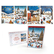Pierre Belvedere - Signature Holiday Cards – (Set of 8) – Holiday Greetings Toys & Games