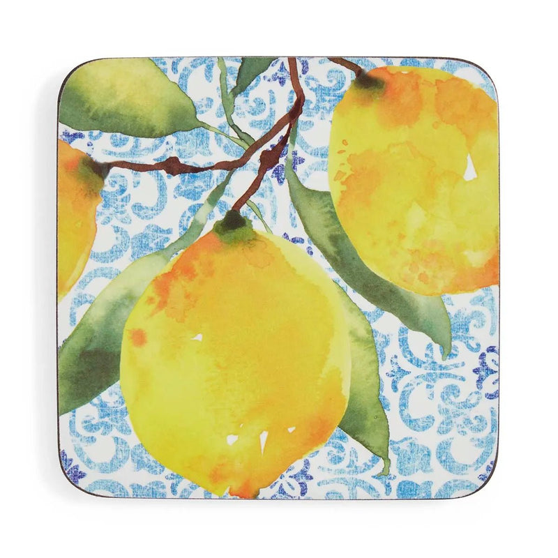 Pimpernel - AMALFI LEMONS COASTERS S/6 Home & Kitchen