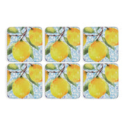 Pimpernel - AMALFI LEMONS COASTERS S/6 Home & Kitchen