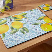 Pimpernel - AMALFI LEMONS PLACEMATS S/4 Home & Kitchen