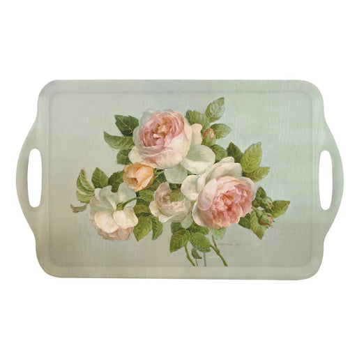 Pimpernel - Antique Rose Large Handled Tray Home & Kitchen