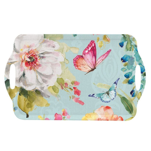 Pimpernel - Colorful Breeze - Melamine Handled Tray 18.9 x 11.6 in Home & Kitchen