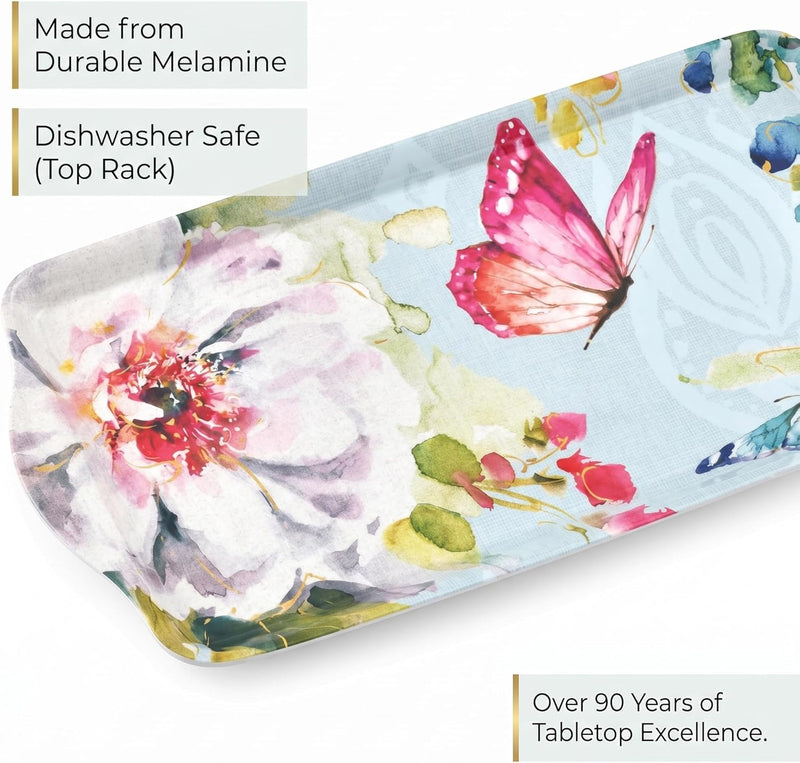 Pimpernel - Colorful Breeze - Sandwich Tray 15.1 x 6.5 in | 15.1 x 6.5 in Home & Kitchen