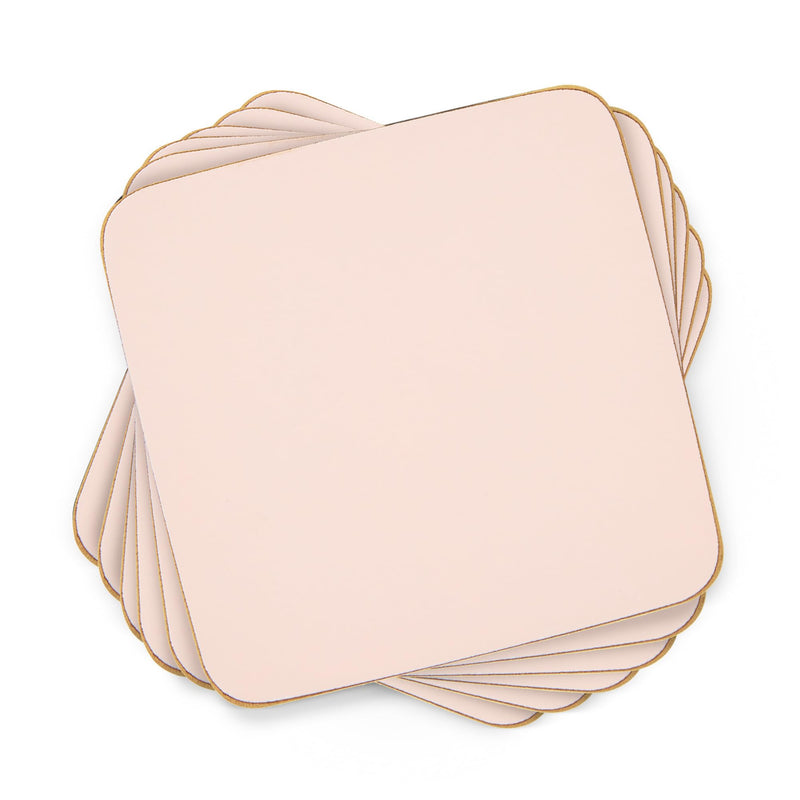Pimpernel - Flossy Pink Coasters (Set of 6) Home & Kitchen
