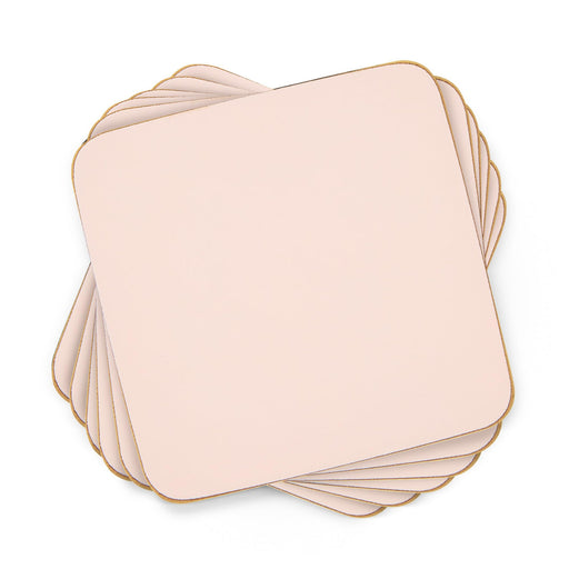 Pimpernel - Flossy Pink Coasters (Set of 6) Home & Kitchen