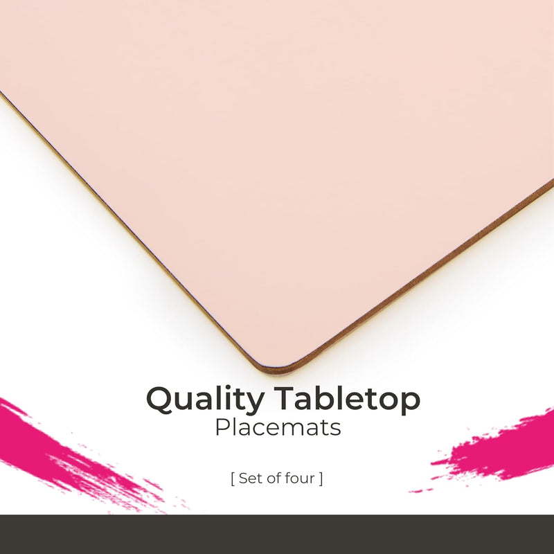 Pimpernel - Flossy Pink Placemats (Set of 4) Home & Kitchen