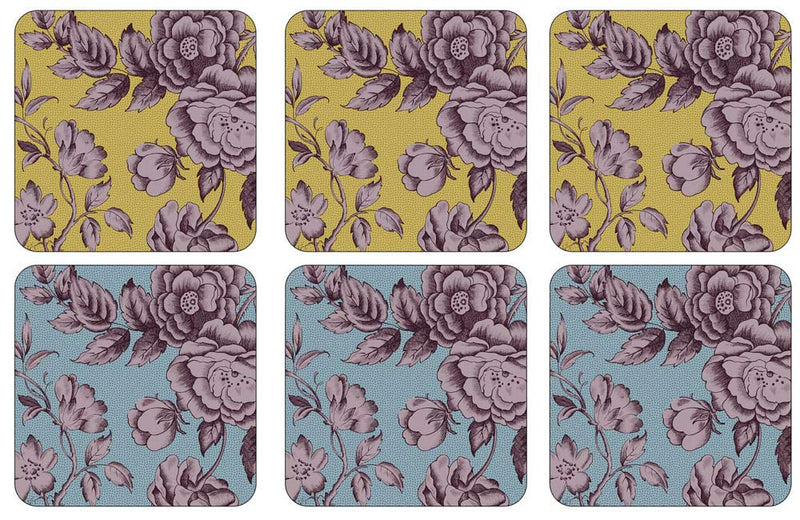 Pimpernel - Kingsley Coasters (Set of 6) | 4 x 4 in Home & Kitchen