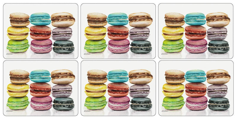 Pimpernel - Macarons Placemats (Set of 6) | 12 x 9 in Home & Kitchen