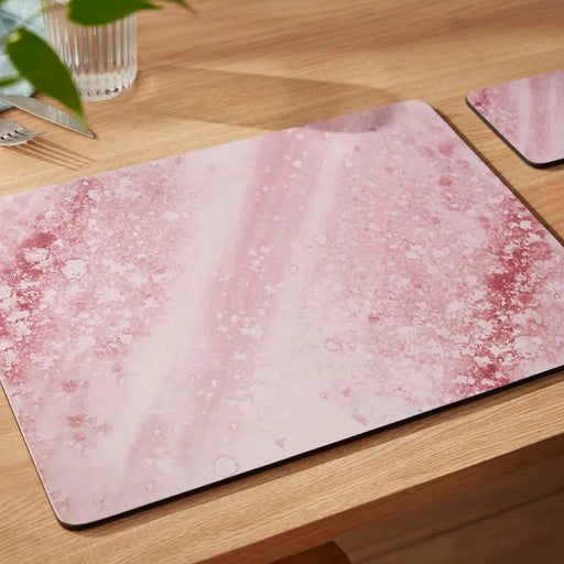 Pimpernel - MINERALS ROSE QUARTZ MATS S/4 Home & Kitchen