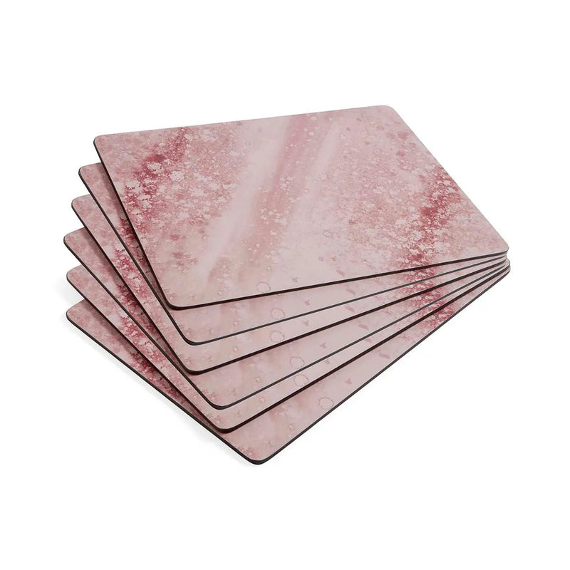 Pimpernel - MINERALS ROSE QUARTZ MATS S/4 Home & Kitchen