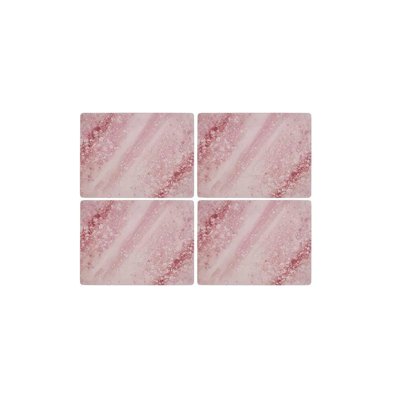 Pimpernel - MINERALS ROSE QUARTZ MATS S/4 Home & Kitchen