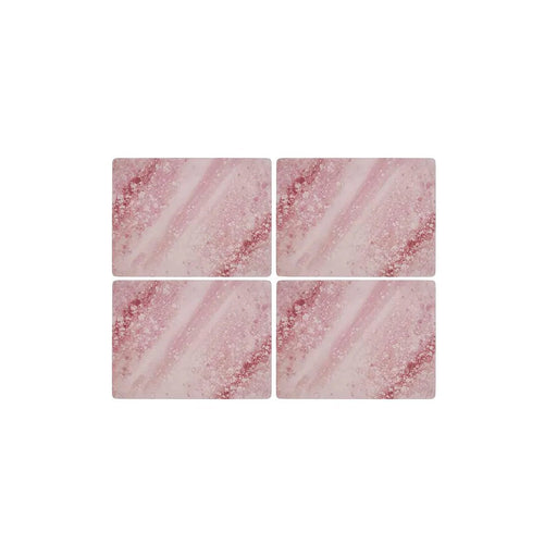 Pimpernel - MINERALS ROSE QUARTZ MATS S/4 Home & Kitchen