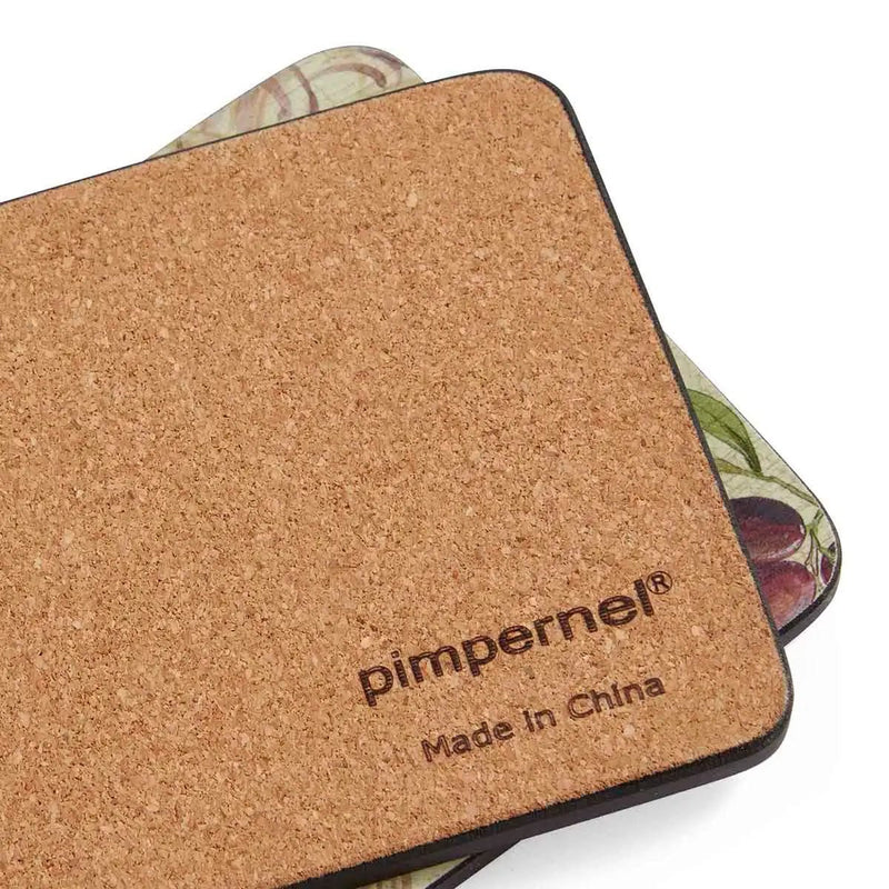 Pimpernel - OLIVE ORCHARD COASTERS S/6 Home & Kitchen