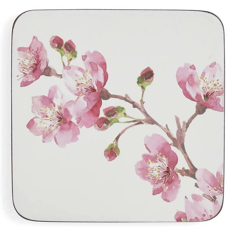 Pimpernel - PINK BLOSSOM COASTERS S/6 Home & Kitchen