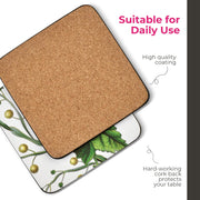 Pimpernel - Stafford Blooms Coasters (Set of 6) | 4 x 4 in Home & Kitchen