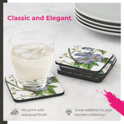Pimpernel - Stafford Blooms Coasters (Set of 6) | 4 x 4 in Home & Kitchen