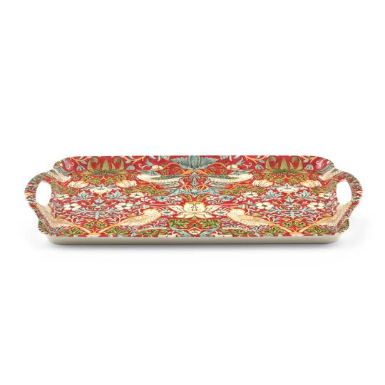 Pimpernel - Strawberry Thief, Red Large Handled Melamine Tray Home & Kitchen